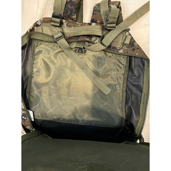 East West Green Camo Tactical Backpack